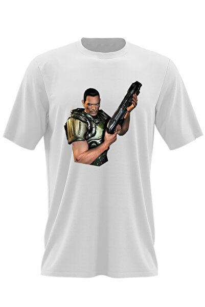 OEM Tricou barbati Quake Doom Pistol Air Quakerism Battle Insta
