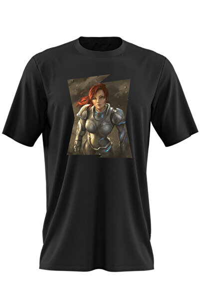 OEM Ανδρικό T-shirt StarCraft 2 Sarah Kerrigan Epic Last Stand