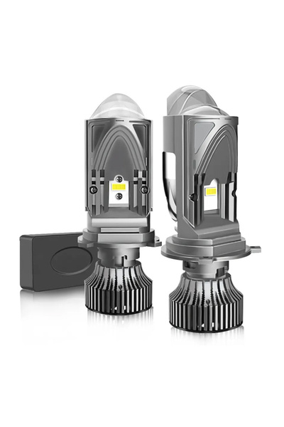 Space Led far ampulü beyaz H4 50w 12v 22000Lm csp chip lens canbus / LAAM979