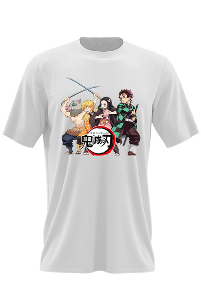 OEM Tricou barbati Demon Slayer All Gang Anime