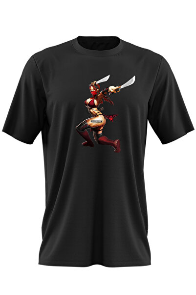 OEM Men's T-shirt Mortal Kombat Minecraft Game World