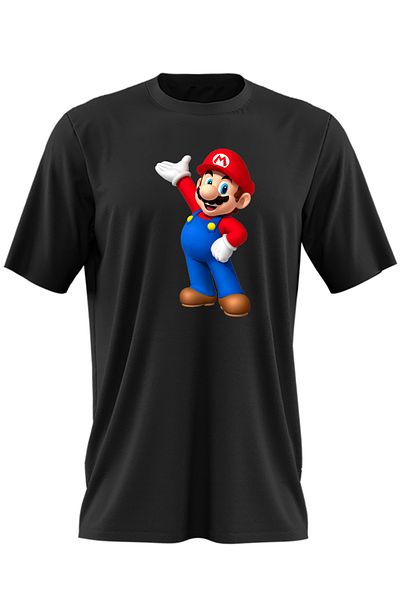 OEM Men's T-shirt Super Mario Bros Arcade Game VIP