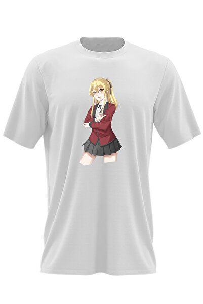 OEM Ανδρικό T-shirt Kakegurui Runa Yomozuki Poker Anime Manga
