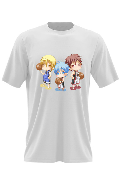 OEM Ανδρικό T-shirt Chibi Tetsuya Kuroko no Basket Team