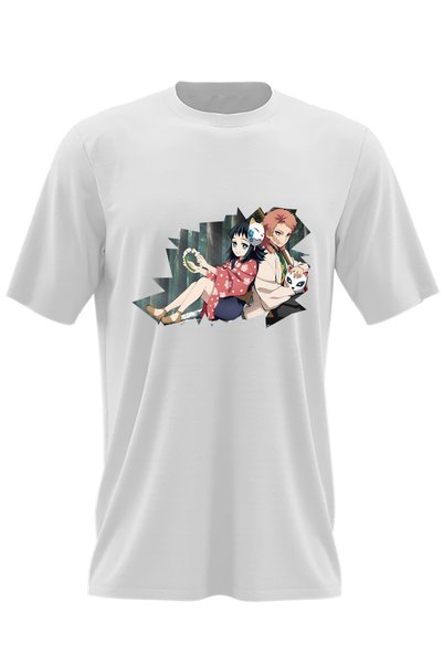 OEM Tricou barbati Kimetsu no Yaiba Makomo Sabito Аниме