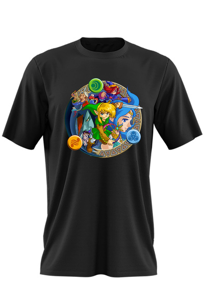 OEM Tricou barbati Legend of Zelda Magic Sky