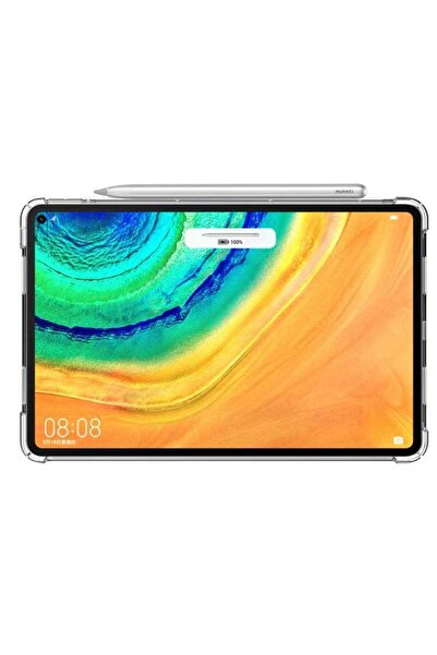 xemu Matepad 10.4 Compatible Tygo Tablet Nitro Anti Shock Silicone Cover-Colorless