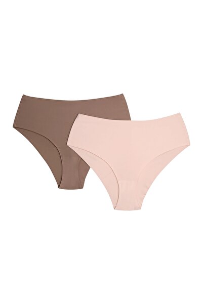 Henderson Women's High Waisted Panties & 2 pcs & 100% Cotton & Versatile Character & Refined Cut | Bump