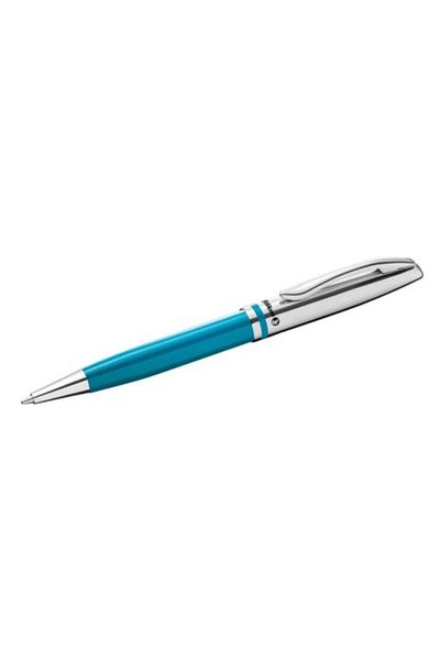 Pelikan Pix cu bilă Jazz Classic, material metal, culoare petrol, cerneală albastră, vrac
