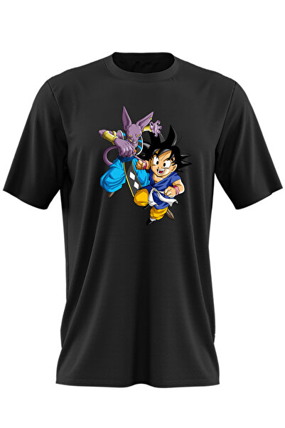 OEM Ανδρικό μπλουζάκι Dragon Ball Beerus Goku Legends