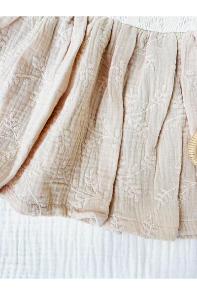 NUNU BABY Ella Fistolu Kız Bebek Elbise