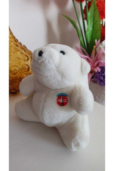 Hureggo Vintage Coca Cola Always Pofidik Plush Teddy Bear & 19 cm