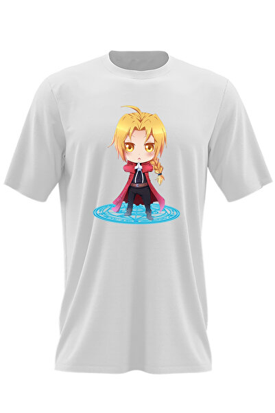 OEM Tricou barbati Edward Elric Fullmetal Alchemist Chibi Anime
