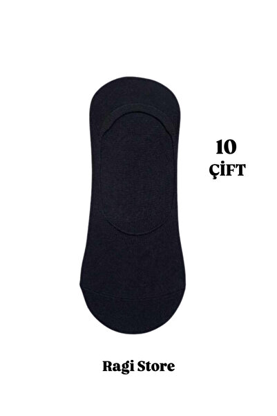 ragi store 10-пакет черни мъжки чорапи до глезена