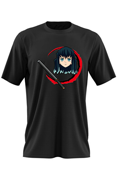 OEM Tricou barbati Demon Slayer Muichiro Tokito Katana