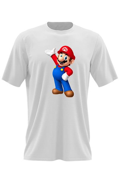 OEM Men's T-shirt Super Mario Bros Arcade Game VIP