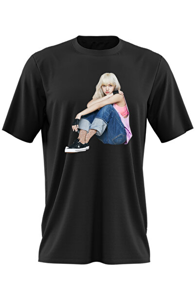 OEM Tricou barbati Whistle Lisa Blackpink Kpop K Pop
