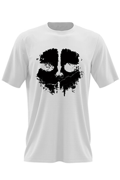 OEM Tricou barbati Call of Duty Black Mask Ghosts Skull