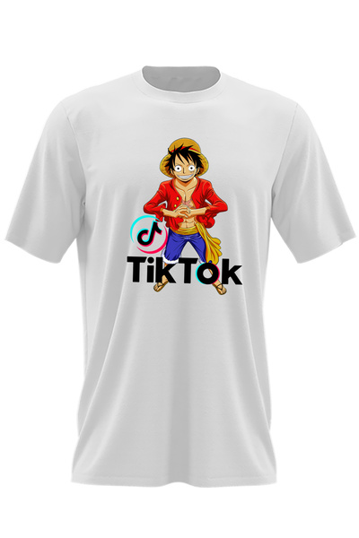 OEM Tricou barbati One Piece Luffy Tiktok Creator Tik Tok Anime