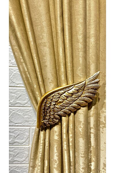 Helezoni Perde Demiri Perde Aksesuarı Polyester Döküm Premium Kolbağı Perde Tutucu 1 ADET