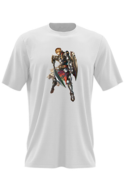 OEM Ανδρικό T-shirt Lineage 2 Revolution Fan Art Weapon Game