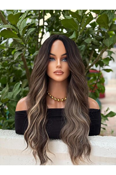 favorim peruk Luxury yeni sezon ombreli perçemsiz peruk