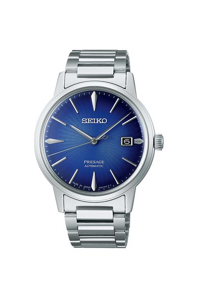Seiko Srpj13 Time Watch Guaranteed Presage Automatic Mechanism 5 Atm Water Resistant Metallic Color Men