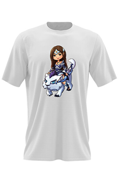 OEM Tricou barbati Rylai Crystal Maiden Dota 2 Hero Wolf