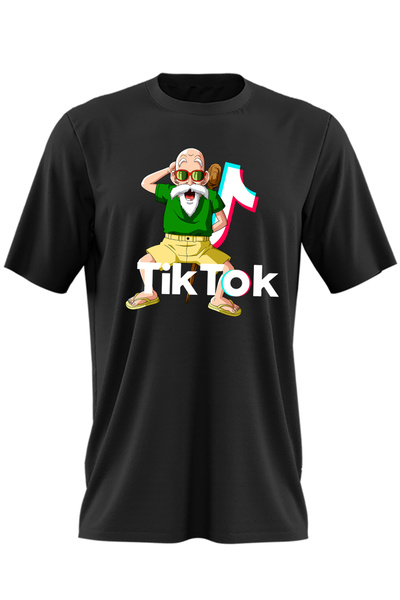 OEM Tricou barbati Dragon Ball Z Tiktok Maestru Antrenor Profesor Tik Tok