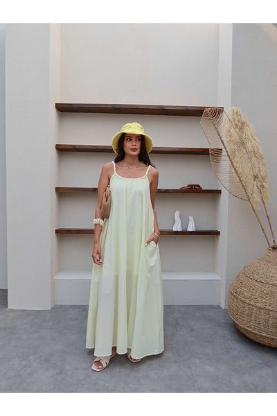 ESRAHELVACI Φόρεμα Casual Cut με διχτυωτό λουράκι