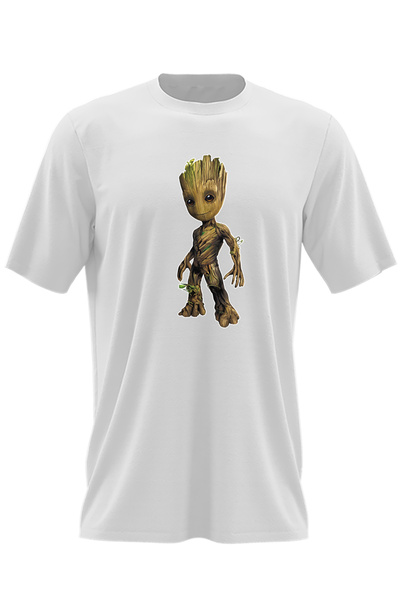 OEM Ανδρικό μπλουζάκι Baby Groot με θέμα τον φίλο και τη φίλη του Αγίου Βαλεν...