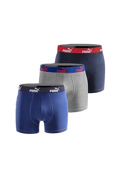 Puma Boxerky, 3 kusy, vícebarevné, pánské