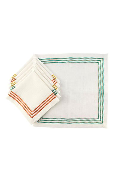 Mikasa Moor Felix 6-Piece Napkin 40X40Cm