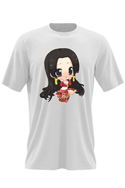 OEM Ανδρικό T-shirt One Piece Boa Hancock Warlord Anime Manga
