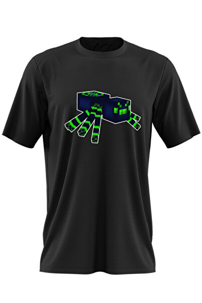 OEM Tricou barbati Minecraft Green Spider