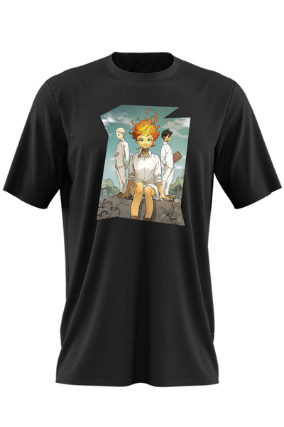OEM Ανδρικό T-shirt The Promised Neverland Emma Ray Norman Zid