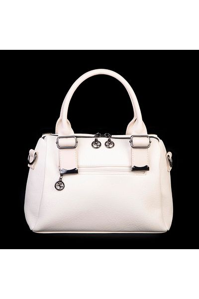 Nas Bag Geantă de umăr și crossbody Stone elegantă pentru femei Victoria cremă