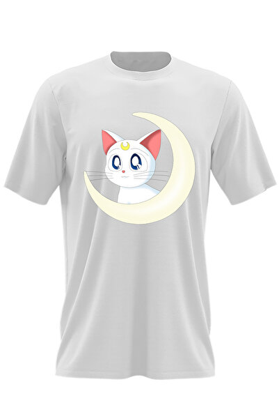 OEM Ανδρικό T-shirt Sailor Moon Artemis Love Gift Anime Love
