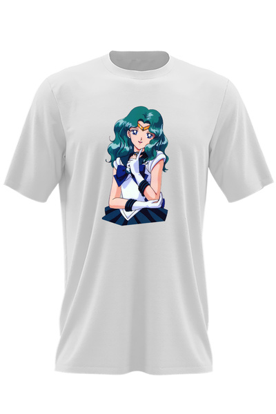 OEM Ανδρικό T-shirt Sailor Moon Neptune Girl Cartoon