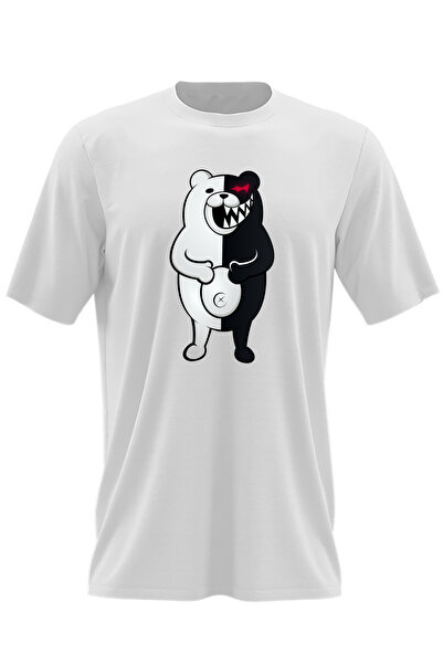 OEM Мъжка тениска Monokuma Killer Teddy Bear Danganronpa