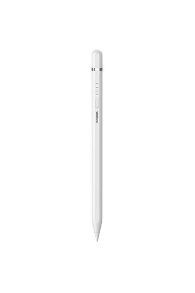 Baseus Rysik stylus do iPad z aktywną wymienną końcówką Smooth Writing 2 + kabel USB-A biały