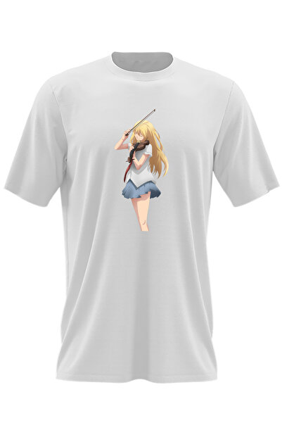 OEM Ανδρικό T-shirt Your Lie in April Kaori Miyazono Anime