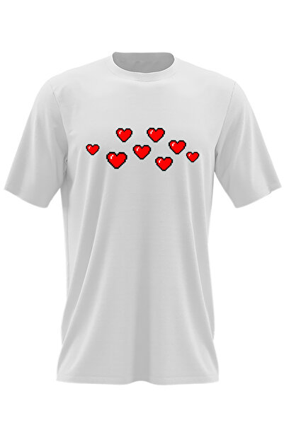 OEM Ανδρικό μπλουζάκι BTS Bit Heart Love