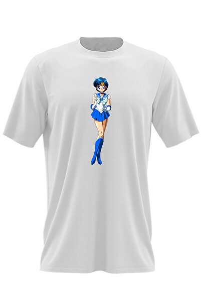 OEM Tricou barbati Mercur Sailor Moon Manga Anime