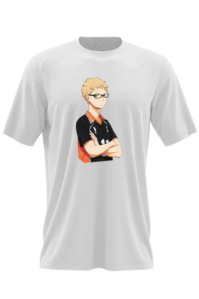 OEM Tricou barbati Haikyuu Kei Tsukishima Volei Anime