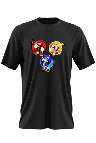 OEM Ανδρικό T-shirt Sonic the Hedgehog Team Chaos Hedgehog