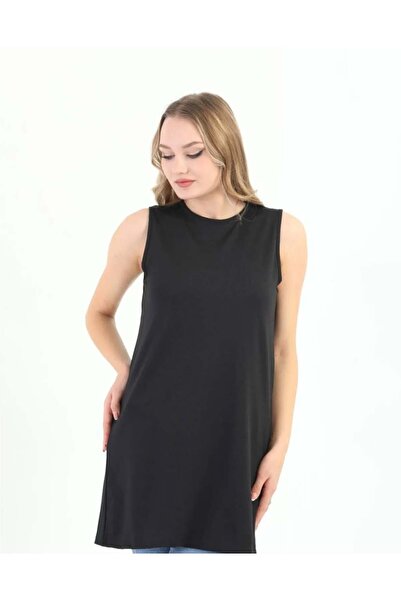 dgs look 2 Pack Black Zero Sleeve Undershirt Tunic