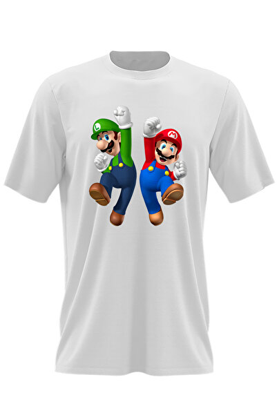 OEM Tricou barbati Super Mario Bros Luigi Mario Odyssey