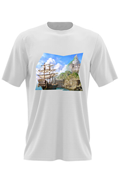 OEM Tricou barbati Lineage Corabie Video Game