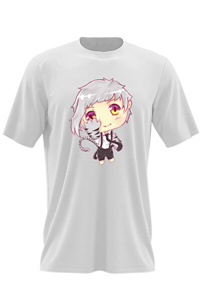 OEM Ανδρικό T-Shirt Bungo Stray Dogs Atsushi Tiger Chibi Anime